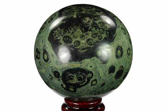 Polished Kambaba Jasper Sphere - Madagascar #146065